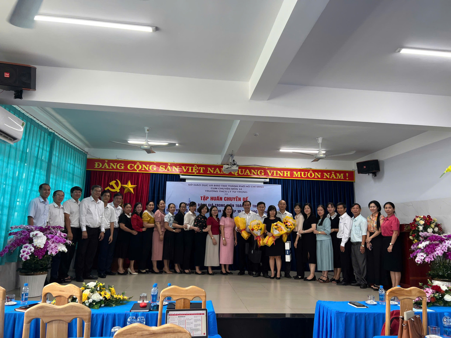 Tập huấn chuyên đề “kiểm tra đánh giá trong môn toán cấp THCS và định hướng ôn tập tuyển sinh vào lớp 10”  năm học 2026 – 2027